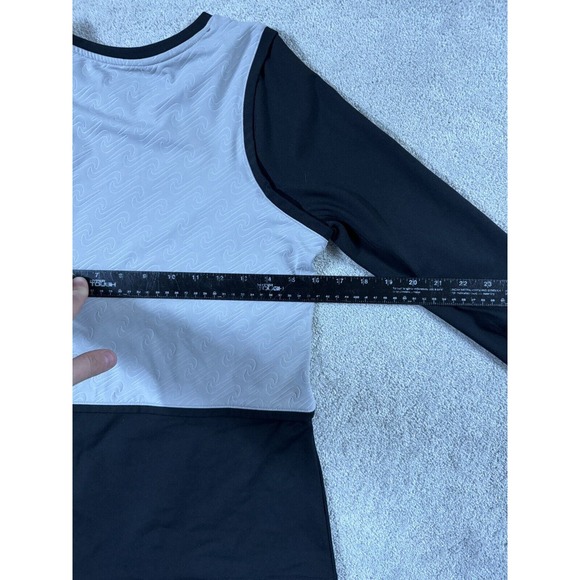 Nike Girls Dri-Fit Training Shirt Slim Fit Black/Gray Size XL - Picture 7 of 9